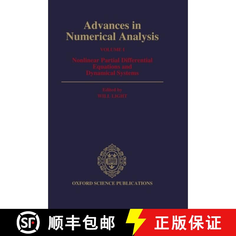 【3-4周达】Advances in Numerical Analysis: Volume I: Nonlinear Partial Equations and Dynamical Systems [9780198534389]