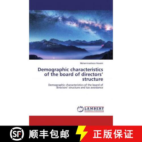 预订 Demographic characteristics of the board of directors’ structure [9786139472536]