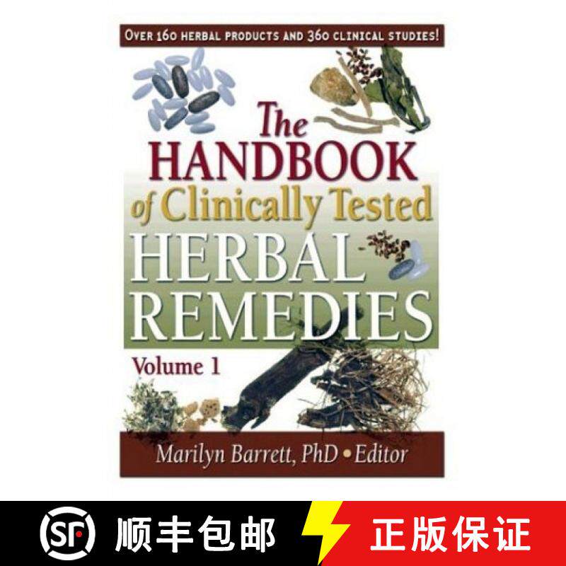预订 The Handbook of Clinically Tested Herbal Remedies [9780789010698]