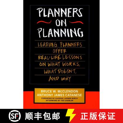 【3-4周达】精装 Planners On Planning: Leading Planners Offer Real-Life Lessons On What Works, What Do... [9780787902858]