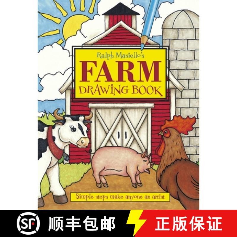 【3-4周达】Ralph Masiello's Farm Drawing Book [9781570915376]