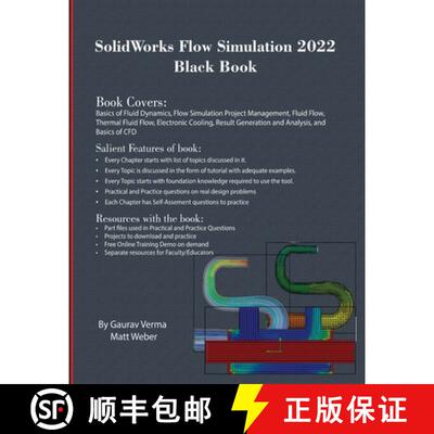 【3-4周达】SolidWorks Flow Simulation 2022 Black Book [9781774590553]