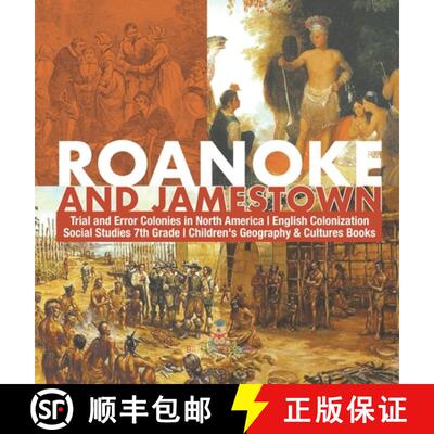 【3-4周达】精装 Roanoke and Jamestown! | Trial, Error, Successes and Failures in North American Colon... [9781541989047]