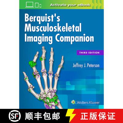 【3-4周达】Berquist's Musculoskeletal Imaging Companion:  (3rd edition) [9781496314994]