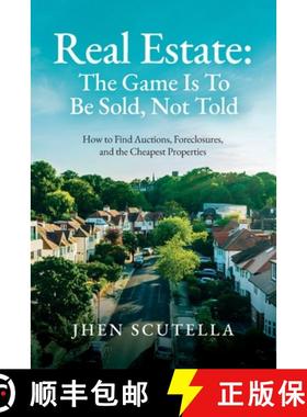 【3-4周达】Real Estate: How to Find Auctions, Foreclosures, and the Cheapest Properties [9798822944954]
