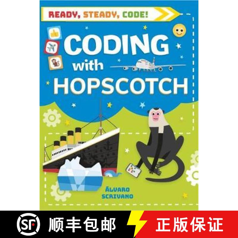 【3-4周达】Ready, Steady, Code!: Coding with Hopscotch [9781526308733]