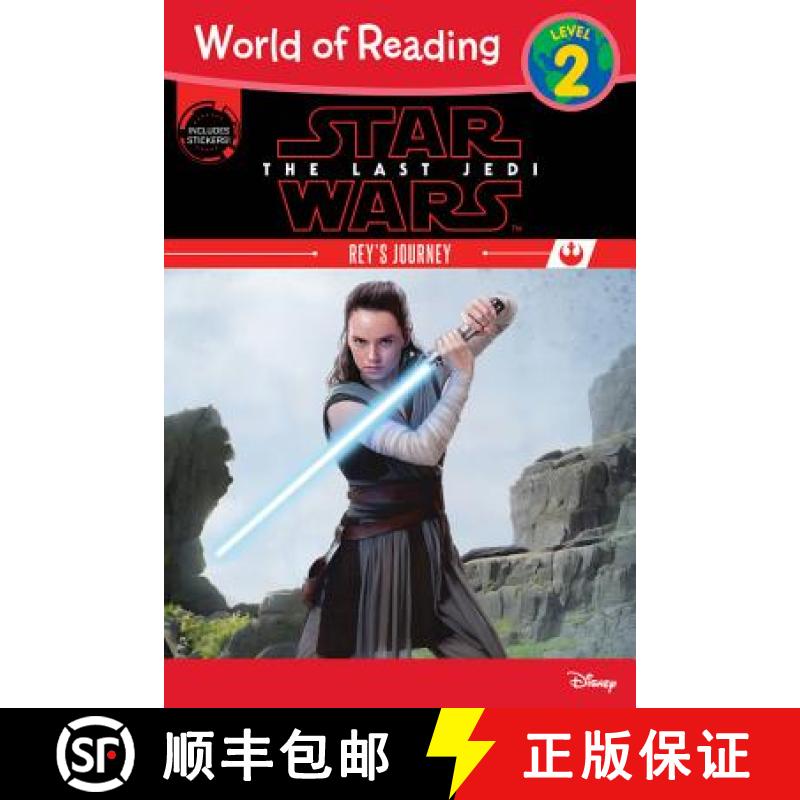 预订 World of Reading Star Wars: The Last Jedi Rey's Journey (Level 2 Reader) [9781484781838]