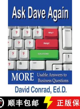 【3-4周达】Ask Dave Again: MORE Usable Answers to Business Questions [9781596300965]