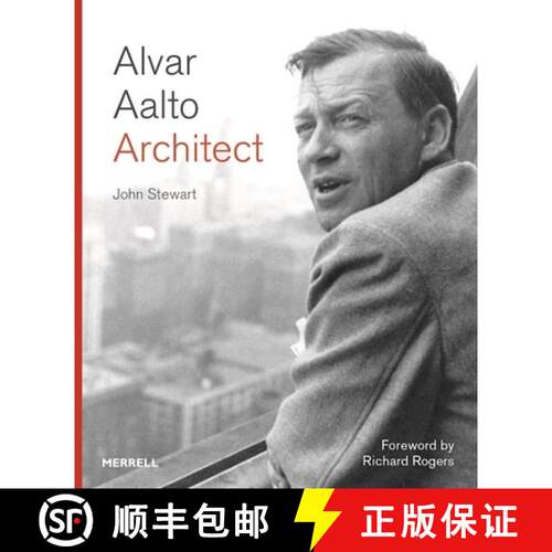 【3-4周达】精装 Alvar Aalto: Architect [9781858946603]