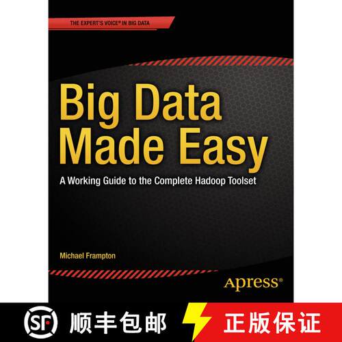 【3-4周达】Big Data Made Easy : A Working Guide to the Complete Hadoop Toolset (1st ed.) [9781484200957]
