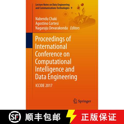 【3-4周达】Proceedings of International Conference on Computational Intelligence and Data Engineering... [9789811063183]