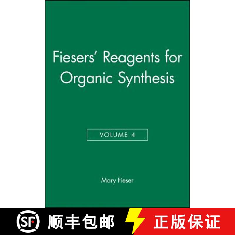 【3-4周达】Reagents For Organic Synthesis Volume 4 [Wiley化学化工] [9780471258810]