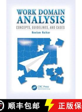 【3-4周达】Work Domain Analysis: Concepts, Guidelines, and Cases [9780805861297]