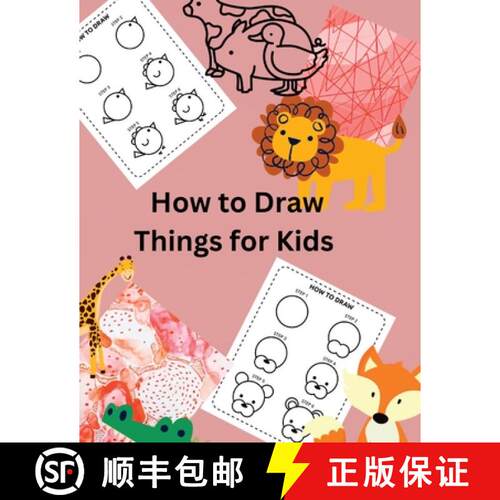 【3-4周达】How to Draw Things for Kids [9781916554009]