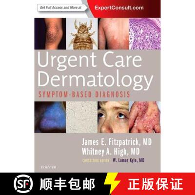 【3-4周达】Urgent Care Dermatology: Symptom-Based Diagnosis [9780323485531]