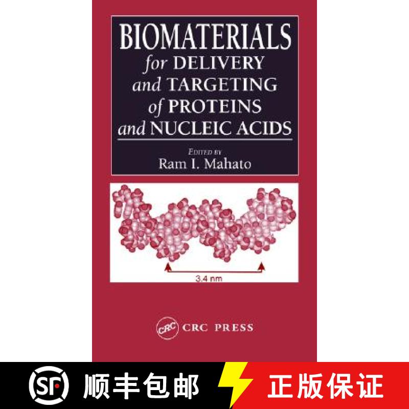 【3-4周达】Biomaterials for Delivery and Targeting of Proteins and Nucleic Acids [9780849323348]