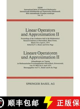 【3-4周达】Linear Operators and Approximation II / Lineare Operatoren Und Approximation II: Proceedin... [9783034859929]
