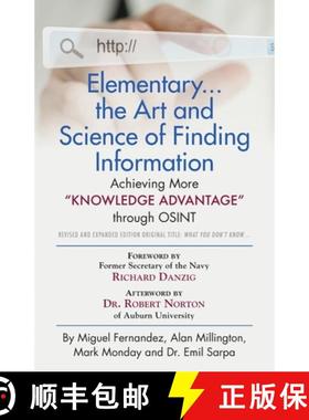 【3-4周达】Elementary... the Art and Science of Finding Information: Achieving More Knowledge Advanta... [9781647180669]