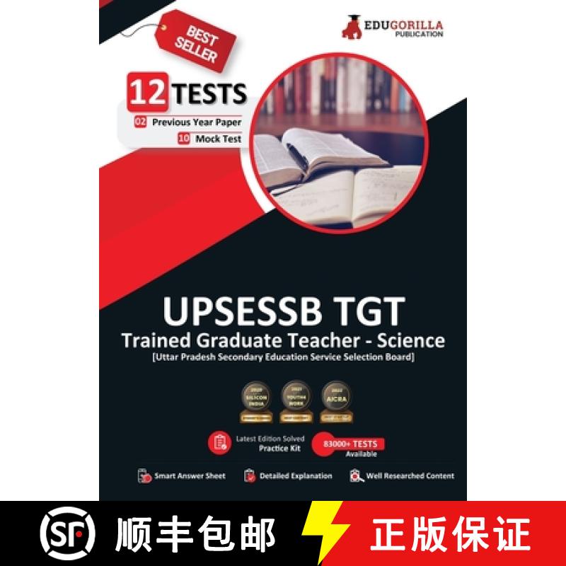【3-4周达】UP TGT Science Book 2023 (English Edition) - 10 Full Length Mock Tests and 2 Previous Year... [9789390893904]