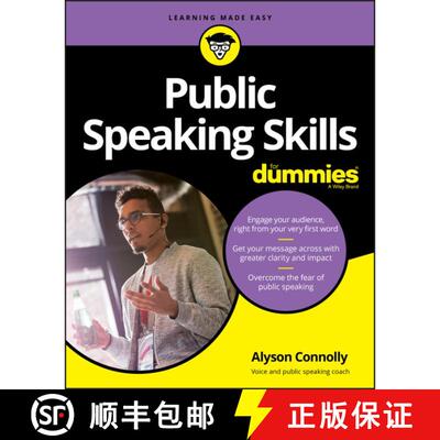 【3-4周达】Public Speaking Skills For Dummies [Wiley传媒] [9781119335573]