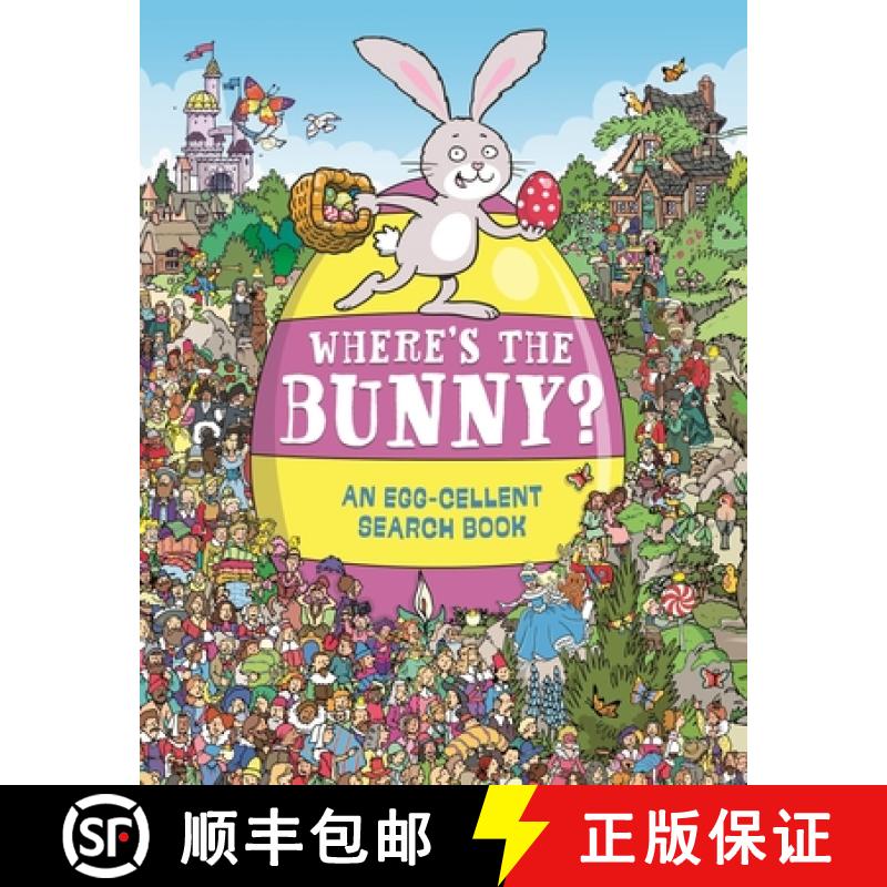 【2-3周达】Where's the Bunny? : An Egg-cellent Search and Find Book [9781780555997]