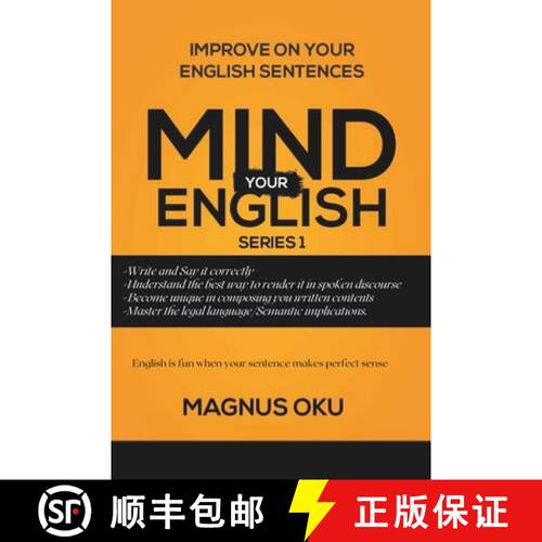 【3-4周达】Mind Your English Series 1: Improve on Your English Sentences [9789785559606]