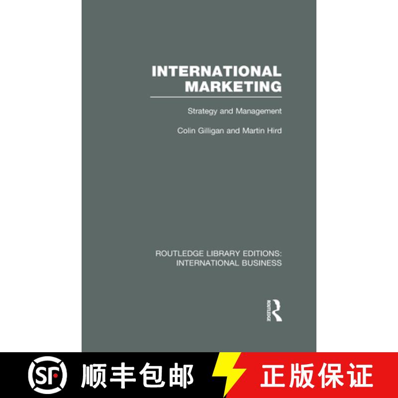 【3-4周达】International Marketing (RLE International Business): Strategy and Management [9780415641135]