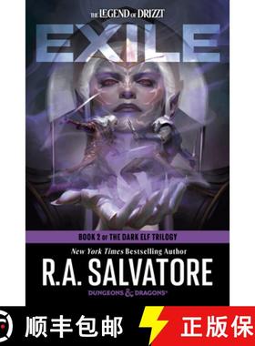 【3-4周达】Dungeons & Dragons: Exile (the Legend of Drizzt): Book 2 of the Dark Elf Trilogy; New York... [9780593873076]
