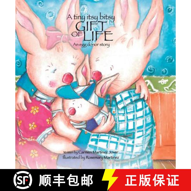 【2-3周达】A tiny itsy bitsy gift of life, an egg donor story for boys [9786072907621]