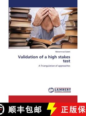 预订 Validation of a high stakes test [9783848402618]