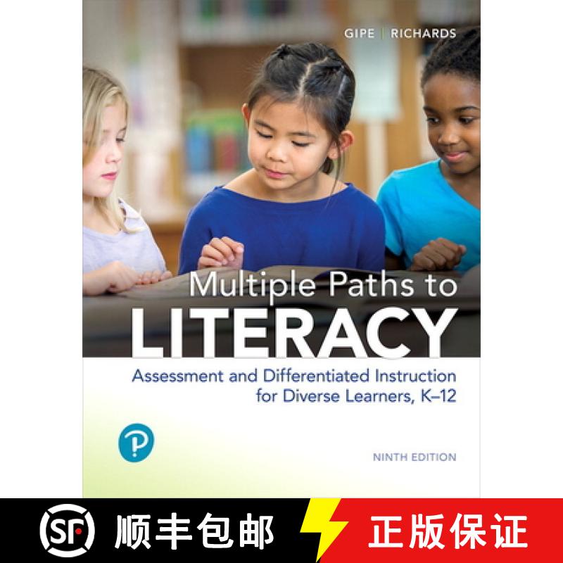 【3-4周达】Multiple Paths to Literacy: Assessment and Differentiated Instruction for Diverse Learners... [9780134683898]