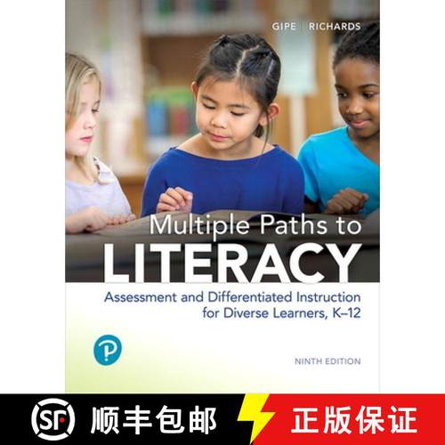 【3-4周达】Multiple Paths to Literacy: Assessment and Differentiated Instruction for Diverse Learners... [9780134683898]
