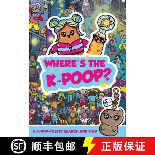 【3-4周达】Where's the K-Poop? A K-Pop-tastic Search and Find [9781408378571]