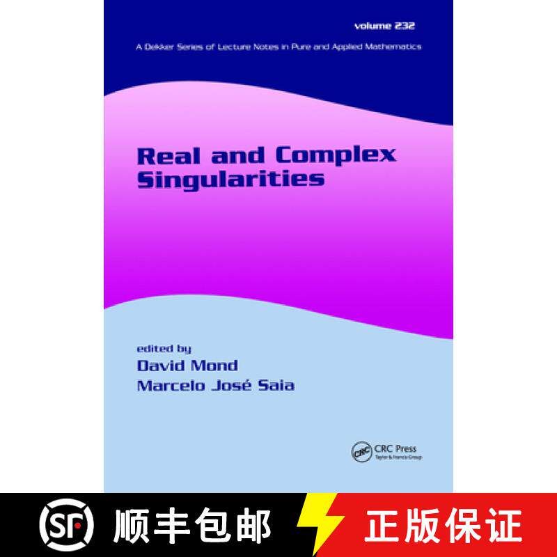 【3-4周达】Real And Complex Singularities: the sixth workshop at Sao Carlos [9780367454562]