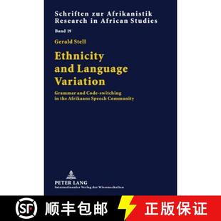 Variation switching Ethnicity Language Community 预订 Speech Grammar and the Code 9783631621653 Afrikaans