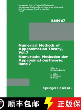 【3-4周达】Numerical Methods of Approximation Theory, Vol. 7 / Numerische Methoden Der Approximations... [9783034867443]