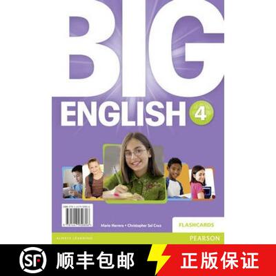 【3-4周达】Big English 4 Flashcards [9781447950806]