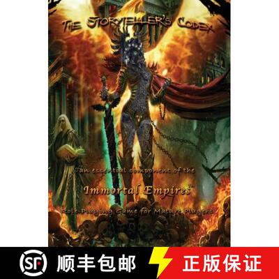 【3-4周达】精装 The Storyteller's Codex: an essential component of the Immortal Empires Role-Playing ... [9780692088661]
