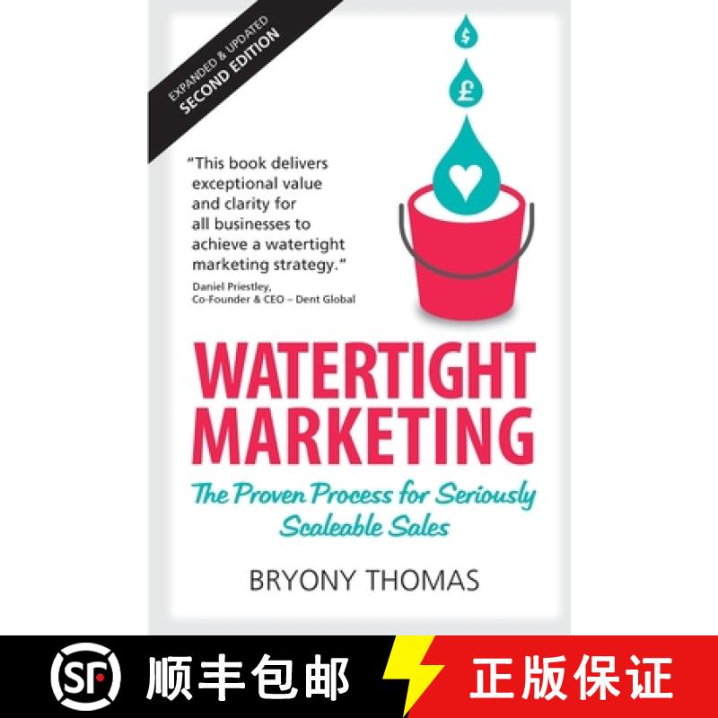 【3-4周达】Watertight Marketing: The proven process for seriously scalable sales [9781913474003]