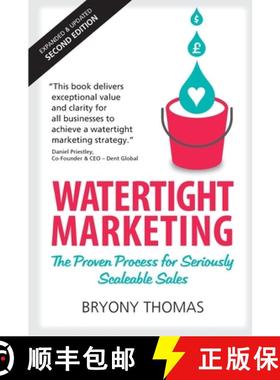 【3-4周达】Watertight Marketing: The proven process for seriously scalable sales [9781913474003]