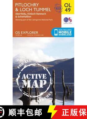 【3-4周达】Pitlochry & Loch Tummel, Aberfeldy, Kinloch Rannoch & Schiehallion [9780319469675]