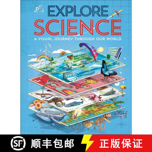 【3-4周达】精装 Explore: Science: A Collection of Maps and Diagrams That Explain the World [9780593971918]