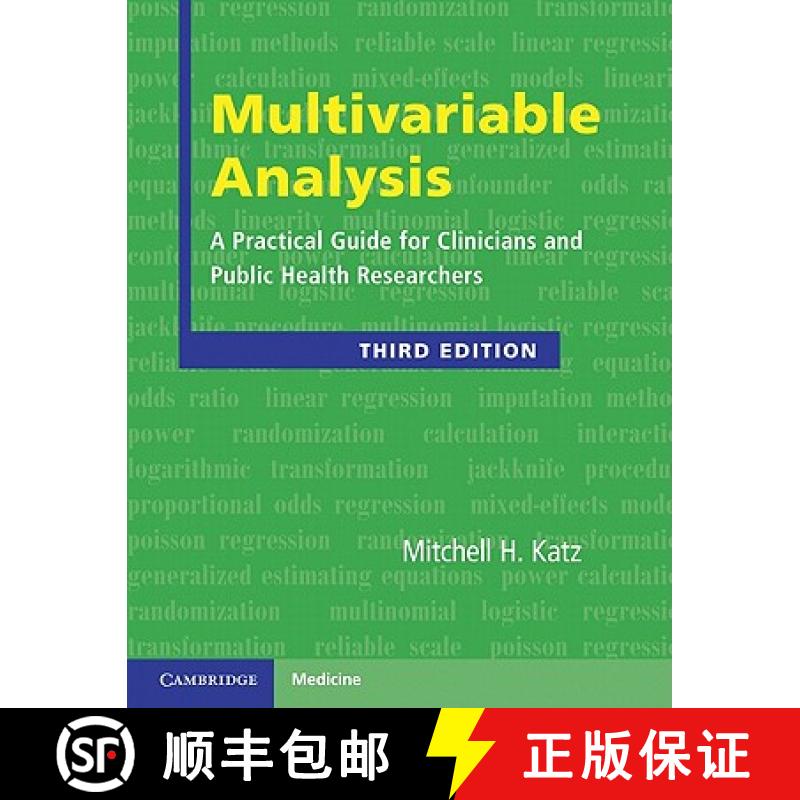 【2-3周达】Multivariable Analysis: A Practical Guide for Clinicians and Public Health Researchers [9780521141079]