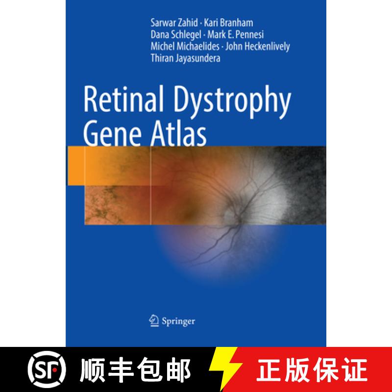【3-4周达】Retinal Dystrophy Gene Atlas [9783030132347]
