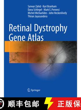 【3-4周达】Retinal Dystrophy Gene Atlas [9783030132347]
