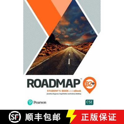 【3-4周达】Roadmap C1/C2 Student's Book & Interactive eBook with Digital Resources & App [9781292391533]