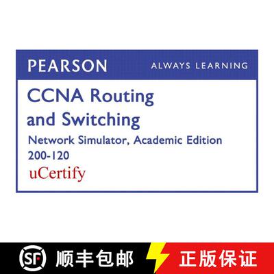 【3-4周达】CCNA R&s 200-120 Network Simulator Academic Edition Pearson Ucertify Labs Student Access Card [9780789753892]
