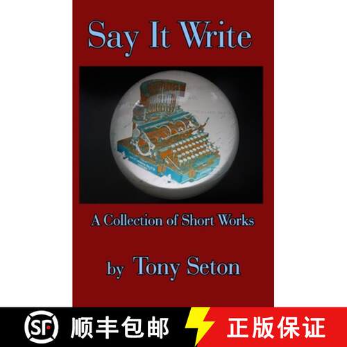【3-4周达】Say It Write [9781734905731]
