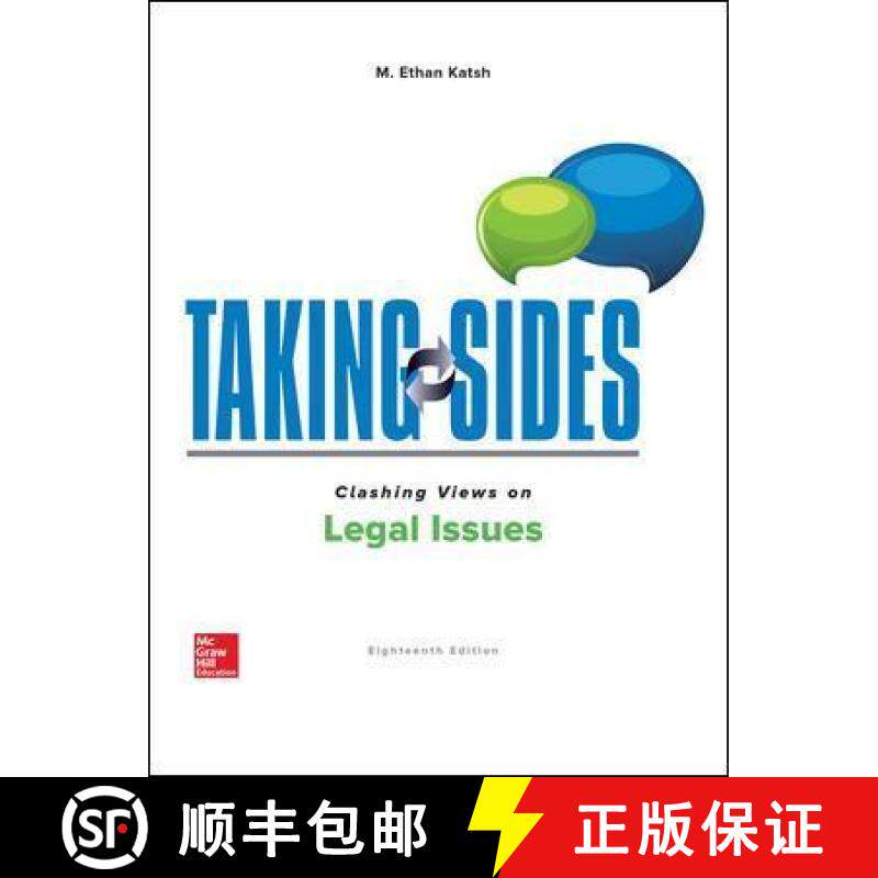 【3-4周达】Taking Sides: Clashing Views on Legal Issues [9781259883682]