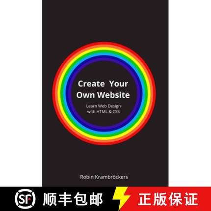 【3-4周达】Create Your Own Website: Learn Web Design with HTML & CSS [9782492280009]